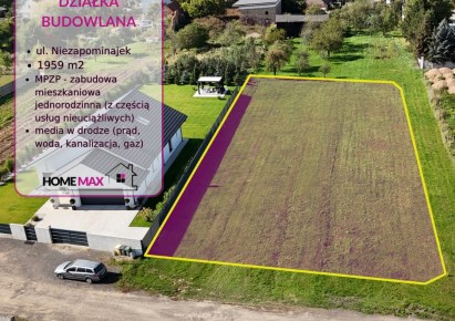 działka na sprzedaż - Legnica, Niezapominajek